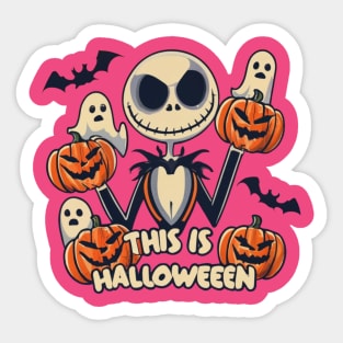 Pumpkin King Sticker